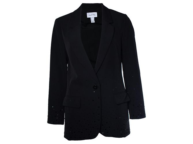 Joseph Ribkoff, schwarzer Blazer mit schwarzen Strass
