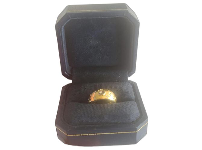 Anel Chopard Happy Diamonds em ouro e diamantes Dourado