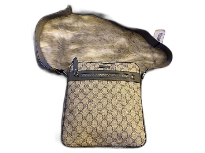 Ophidia Sac messager Gucci GG Supreme Beige