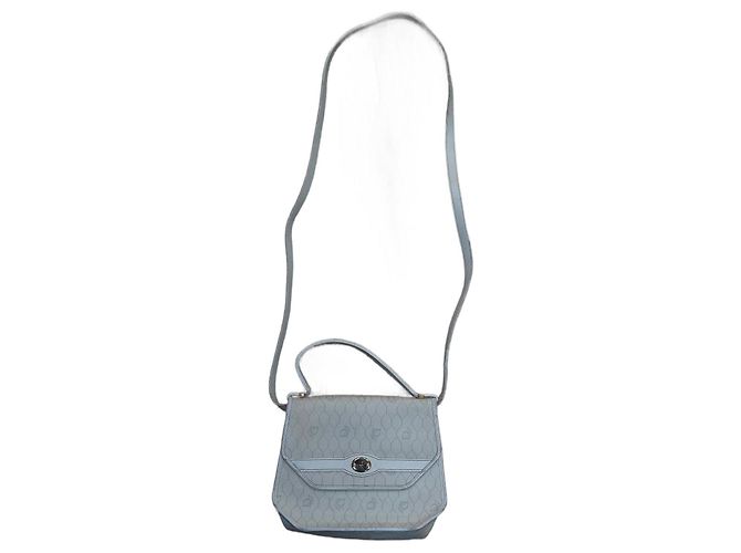 Dior Monogram Shoulder Bag White Leather