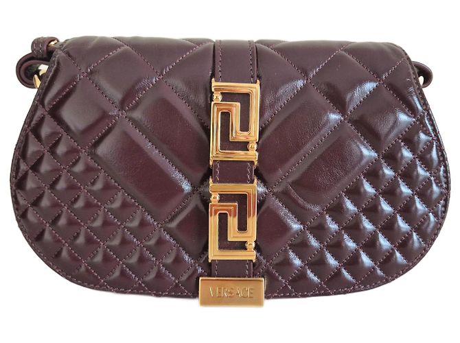 Bolsa Greca Goddess da Versace Bordeaux