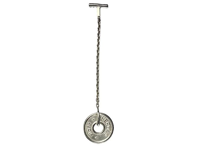 Chaveiro Hermès em prata 925