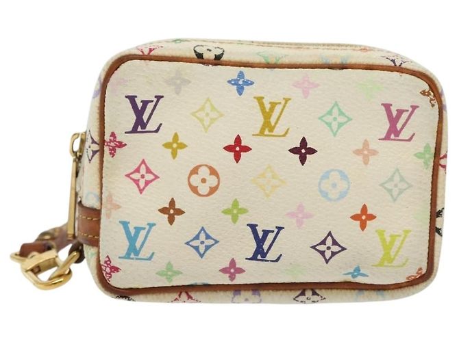 Louis Vuitton Wapity Trousse Monogram Multicolor Bianco
