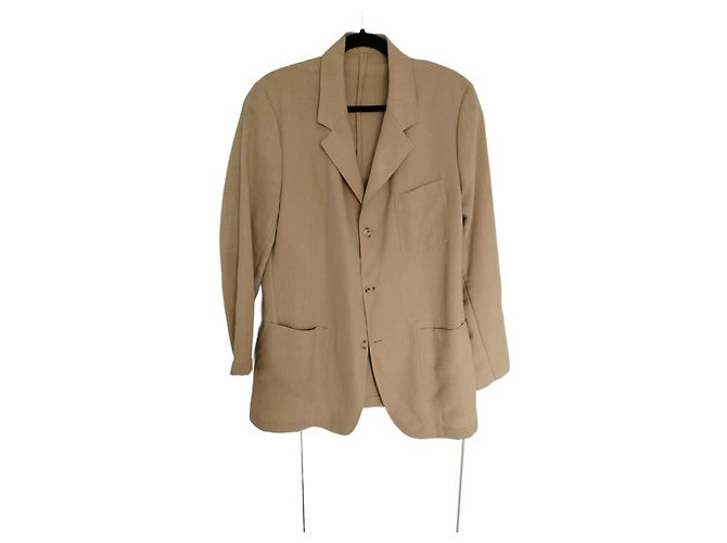 Burberry Leinen Blazer Beige