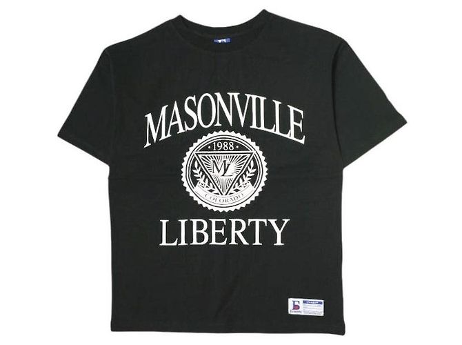 Autre Marque T-shirt in cotone limitata Danke Schon 16OE S/S Nero