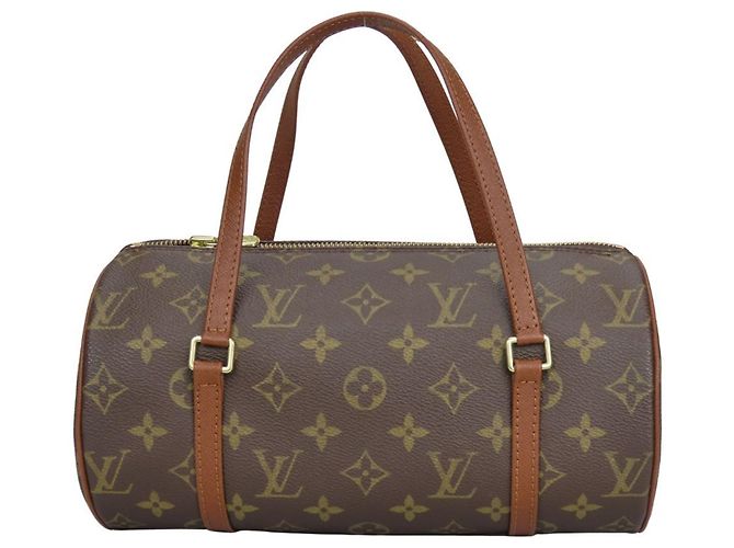 Sac à main Louis Vuitton Papillon 26 Monogram marron
