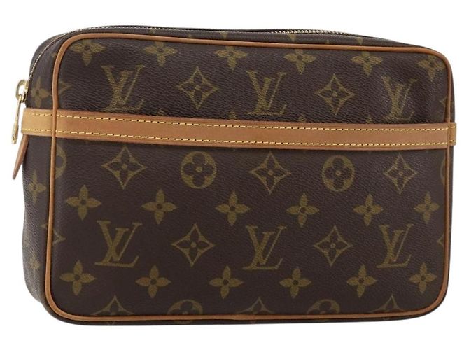 LOUIS VUITTON Clutch Compiegne 23 M51847 LV Auth BA5982 Monogramm