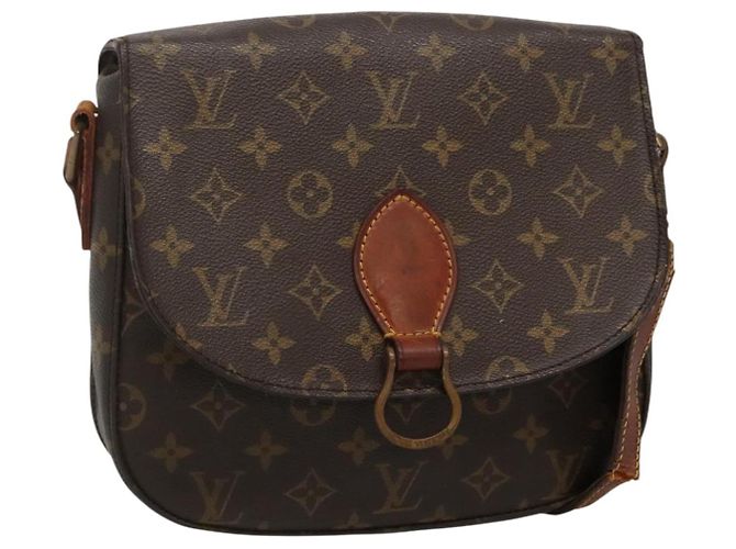 LOUIS VUITTON Bolsa de Ombro Monogram Saint Cloud GM M51242 Auth 141085 Monograma