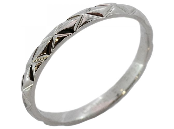Chanel Matelasse Platinum Ring