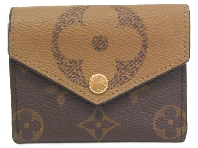 Louis Vuitton Monogram Reverse Zoe Geldbörse Monogramm