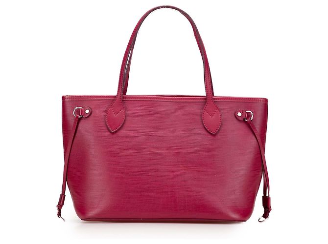 Louis Vuitton Neverfull PM em Epi rosa