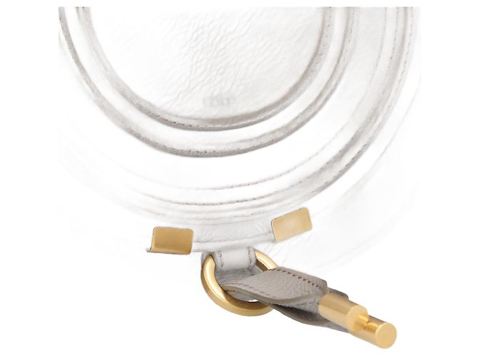 Chloé Marcie Small Saddle Bag Grey