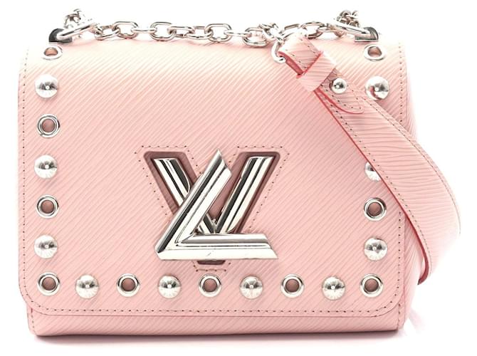 Louis Vuitton Twist PM Leather Shoulder Bag Pink Pony-style calfskin  ref.2527851