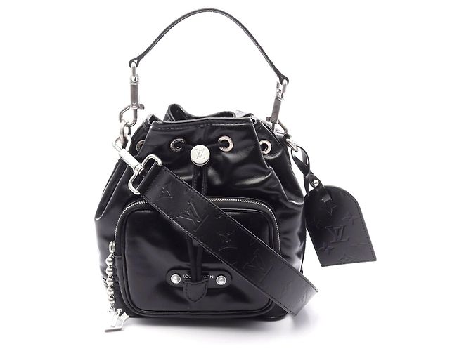 Noe Sac à main en cuir Noé Cargo Louis Vuitton Noir