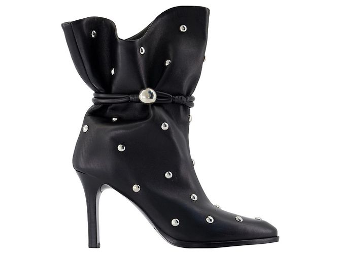 Lolya Gd Ankle Boots - Isabel Marant - Leather - Black