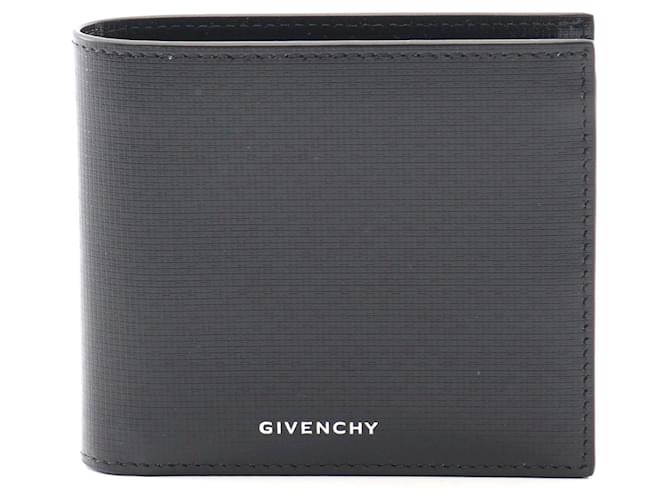 Givenchy Classic 4G Leather Wallet Black Pony-style calfskin  ref.2528563
