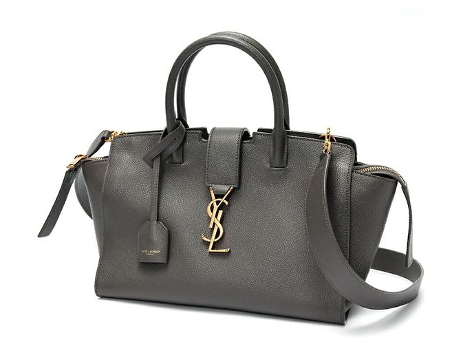 Sac à main Downtown Baby de Saint Laurent Marron