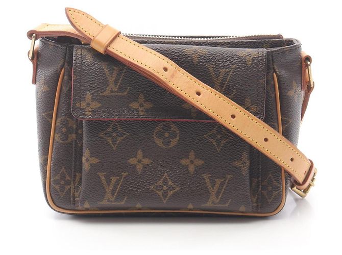 Borsa a Spalla Louis Vuitton Viva Cite PM Marrone