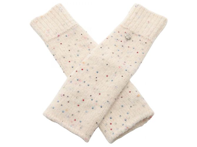 Chanel Coco Mark Arm Warmers White Multiple colors
