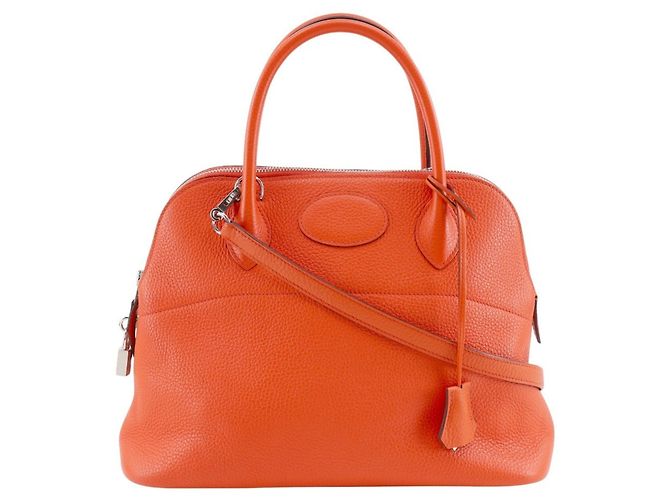 Bolsa Hermès Bolide 31 Laranja