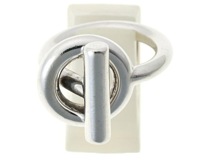 Ring Anello Hermès Echappé MM in Argento 