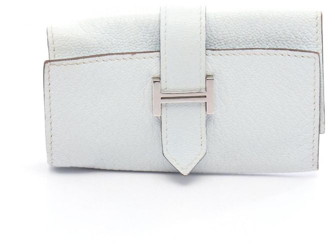 Hermès Hermes Bearn Key Case Blue