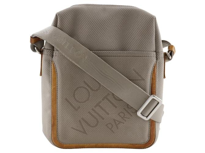 Louis Vuitton Citadan Shoulder Bag Beige Cloth  ref.2531148