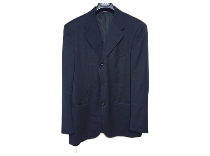 Hermès Navy Blue Wool Blazer