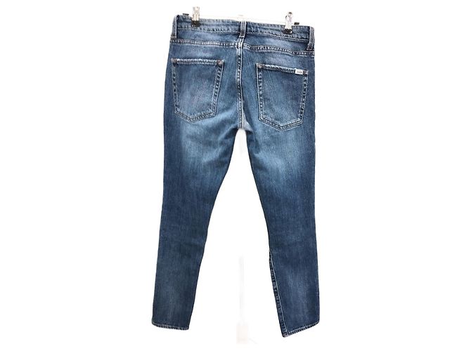 Ba&sh Jeans Rieur Basic Stretch Usado W26 TM Azul