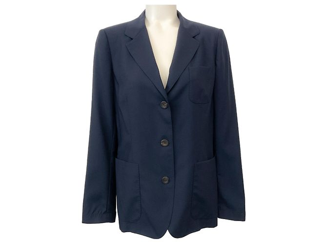 Blazer Classico in Cashmere Blu Navy Colombo