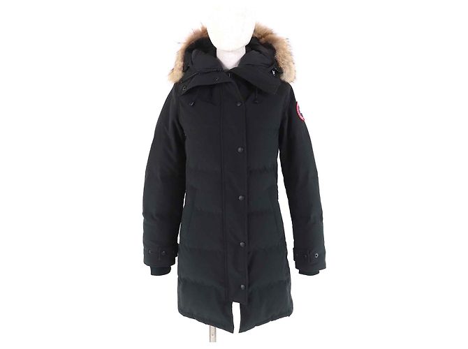 Autre Marque Parka in piuma Mackenzie di Canada Goose Nero