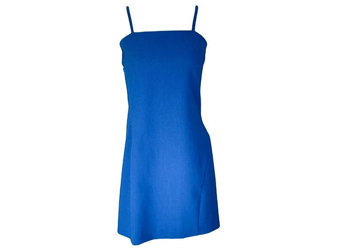Blaues Versace Jeans Couture Trägerkleid