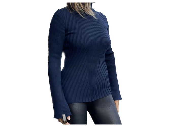 Louis Vuitton Wollpullover Blau 