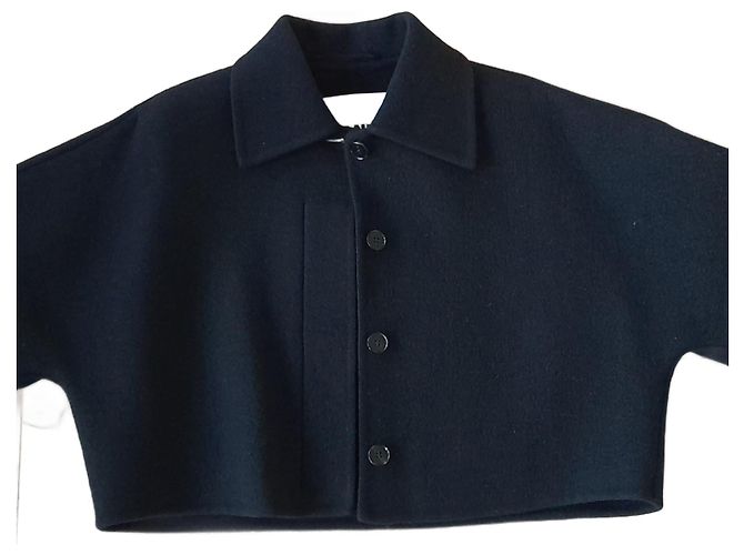 Jil Sander Black Wool Jacket