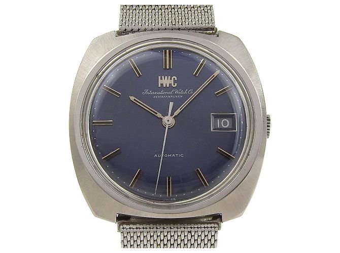 Reloj de acero inoxidable IWC R814A Azul