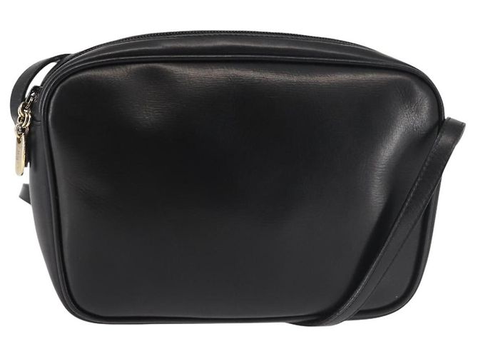Borsa a Spalla Salvatore Ferragamo in Pelle Nera e Oro Auth bs29115 Nero D'oro