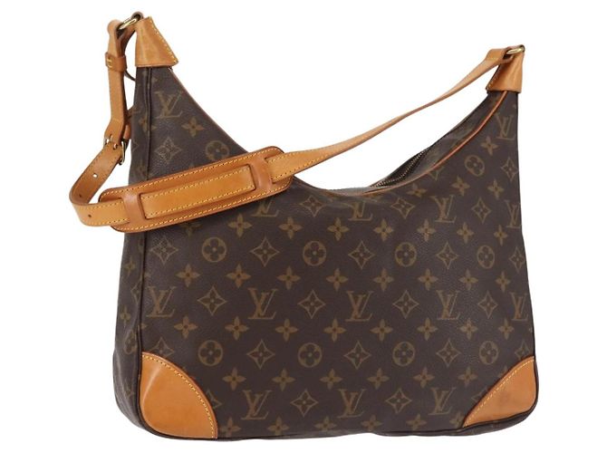 LOUIS VUITTON Bolsa de Ombro Monogram Boulogne 35 M51260 LV Auth 141925 Monograma