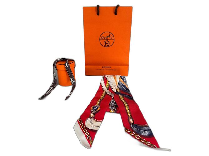 Hermès Twilly Cavalcades Rosso 