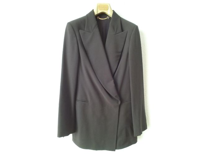 Gucci Dark Brown Wool Blazer