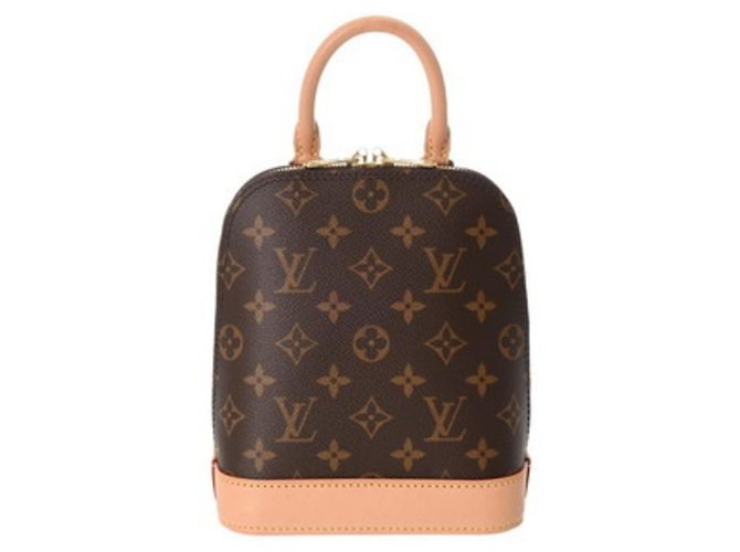 Louis Vuitton Monogram Alma Backpack Brown
