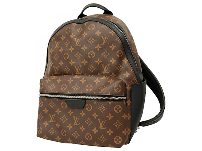 Louis Vuitton Monogram Macassar Discovery Backpack PM Brown Black  ref.2534227