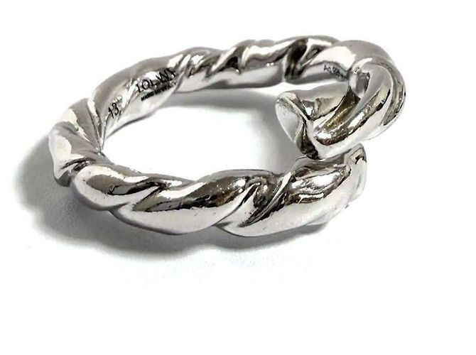 Anillo Napa Twist en Plata para Mujeres y Hombres Loewe