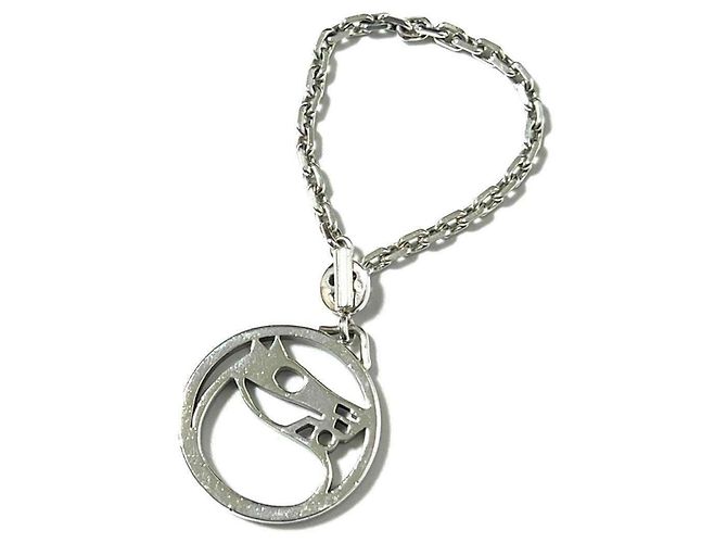 Hermès Hermes Vintage Silver Handbag Charm 