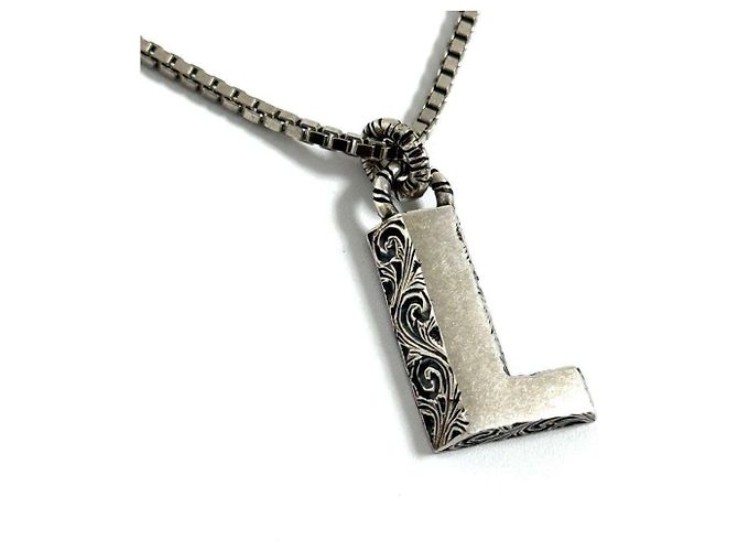 Gucci Alphabet Halskette Anhänger Initial L