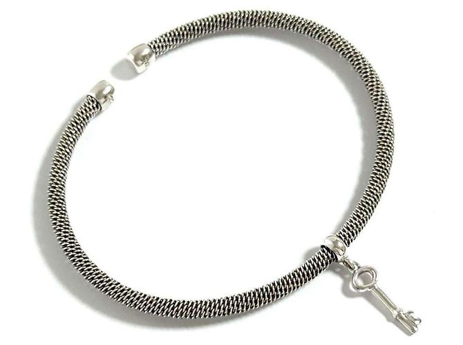Tiffany & Co Bracciale bangle da donna Tiffany in argento 925