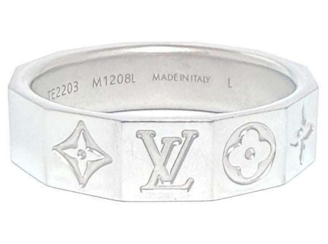 Louis Vuitton Men's Monogram Cube Ring