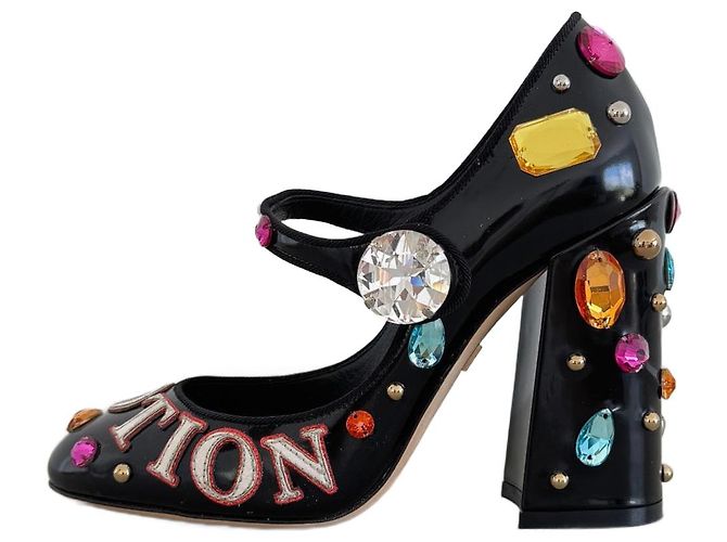 Défilé de mode Dolce & Gabbana Automne 2018 Noir Multicolore