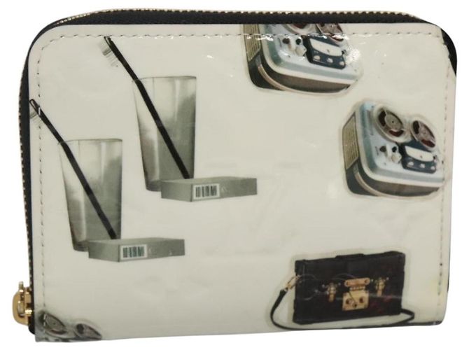 Louis Vuitton Nicolas Ghesquière Zippy Patent Monogram Blanco