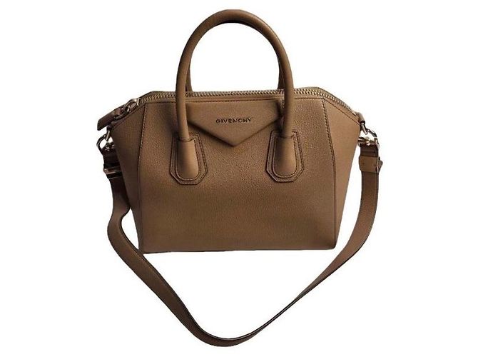 Givenchy Antigona Leather Handbag Brown