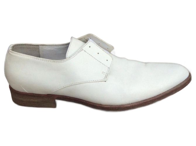 Mocassini Chloé in pelle bianca Bianco
